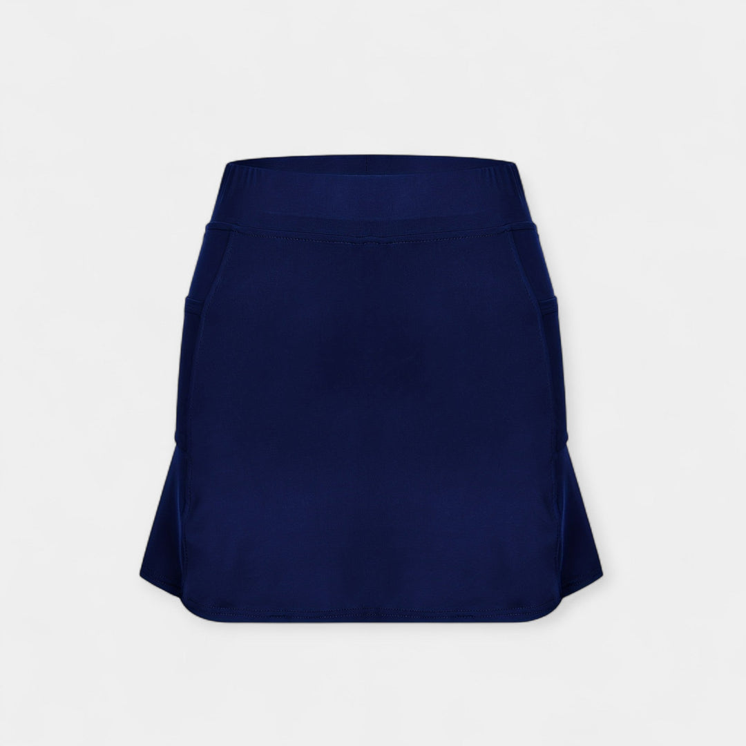 Pantalones Cortos Altos con Falda