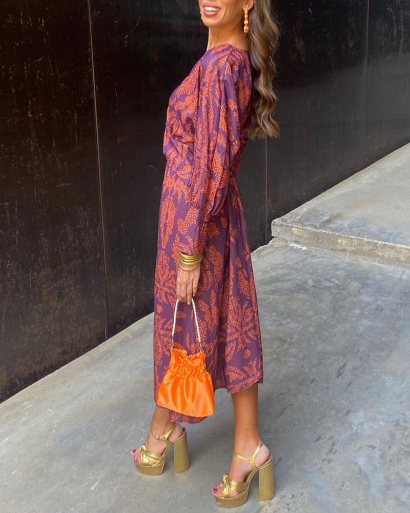 Sabrina - Vestido midi sofisticado