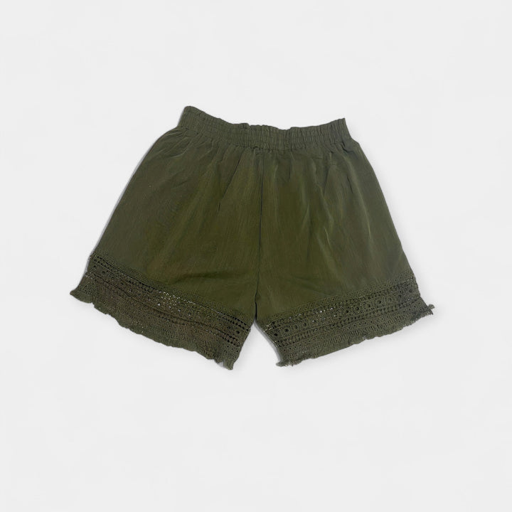 Pantalones Cortos de Encaje