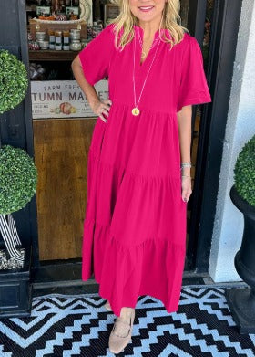 Carlota - Vestido Maxi con Movimiento