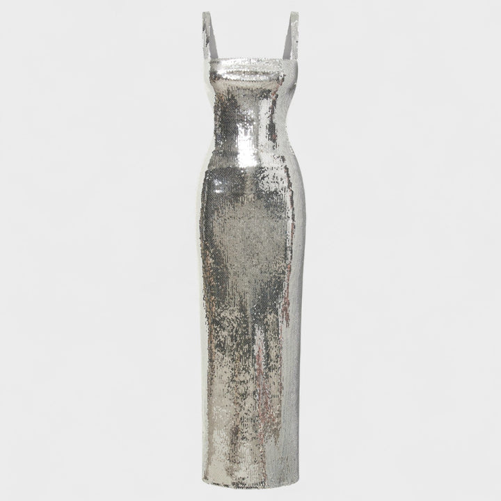 Sparkle Silver - Vestido de gala noche