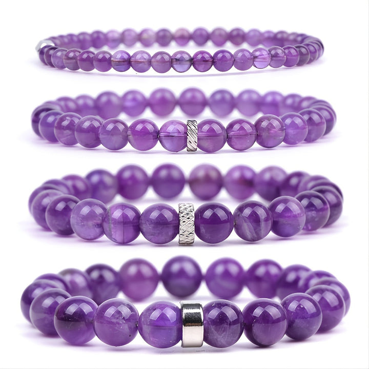 Pulsera "Sandalias" con amatista