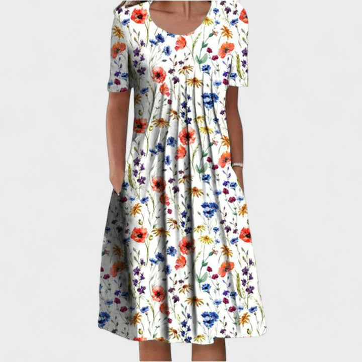 Marta - Vestido Midi con Capas