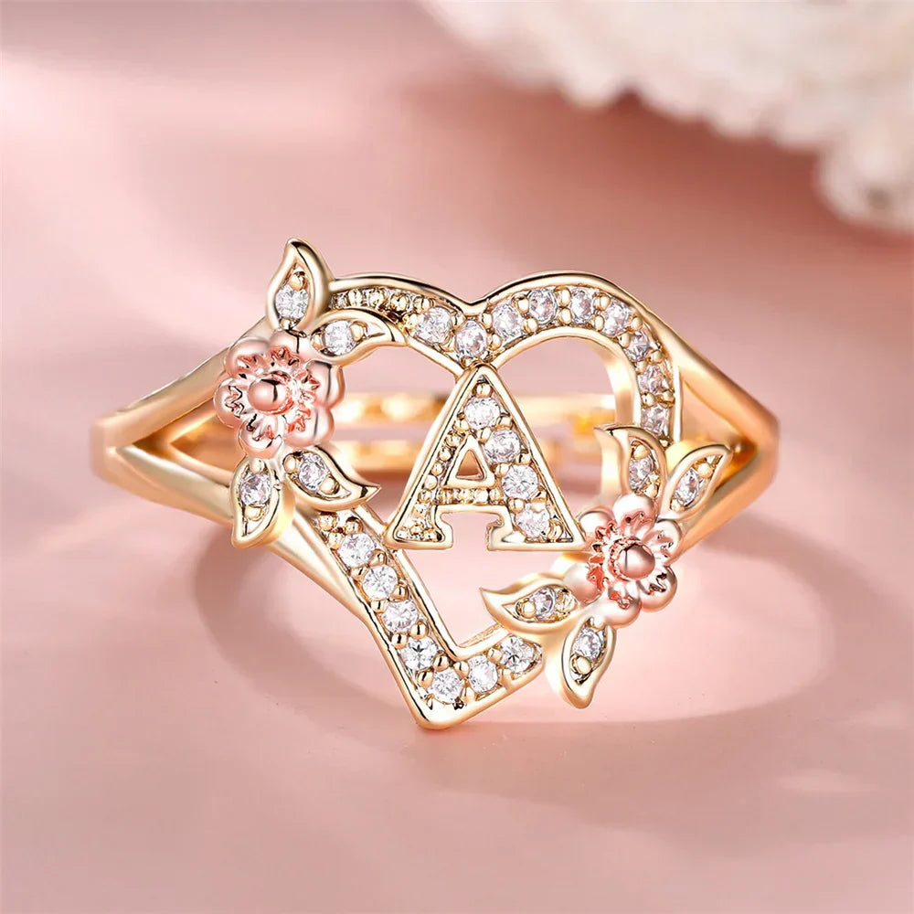 Anillo de Oro con Cristales