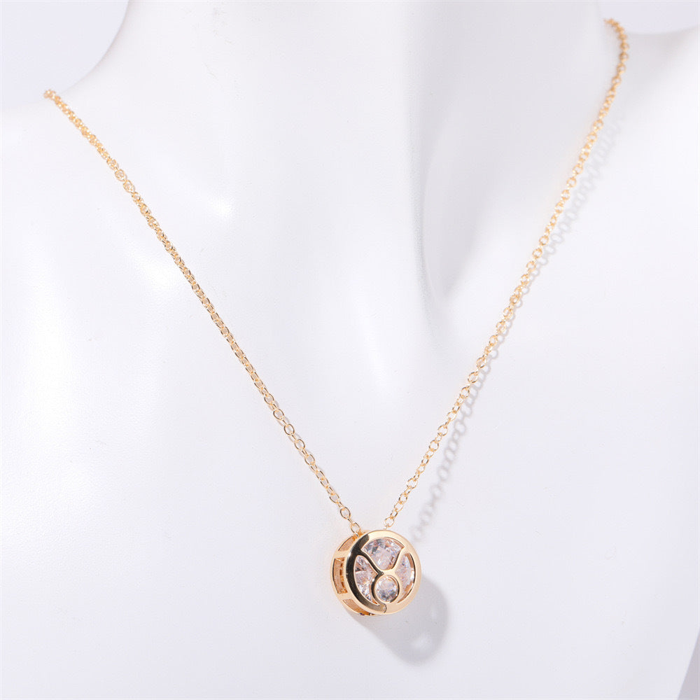 Collar Zodiacal de Doble Cara
