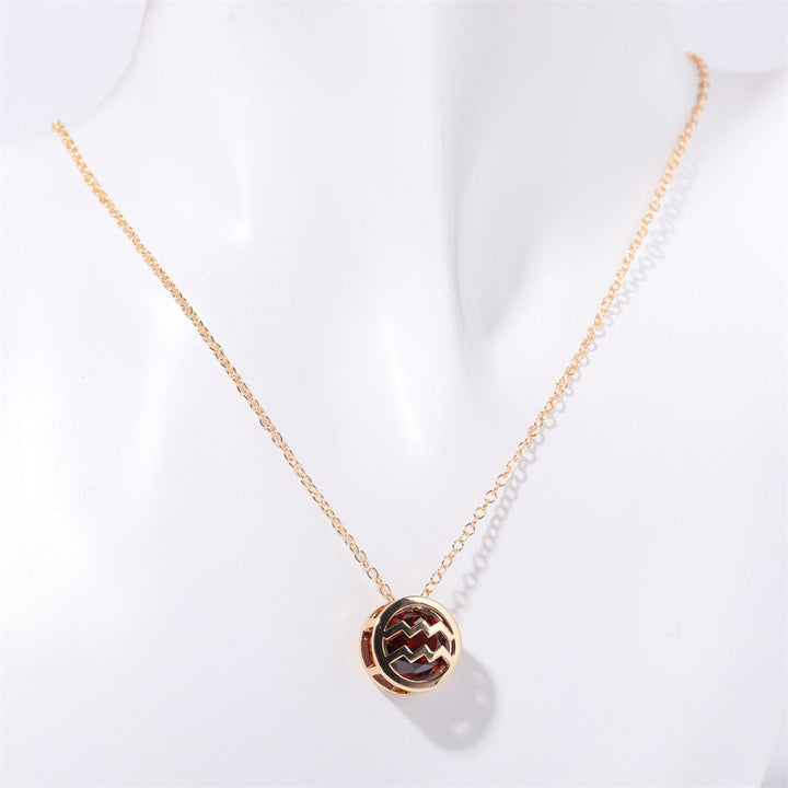 Collar Zodiacal de Doble Cara