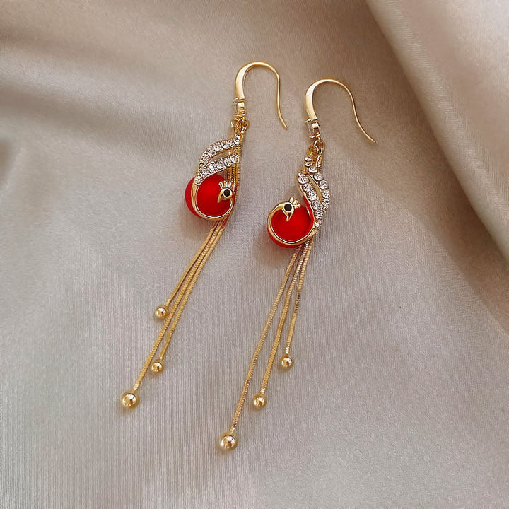 Pendientes Festivos con Margaritas Azules