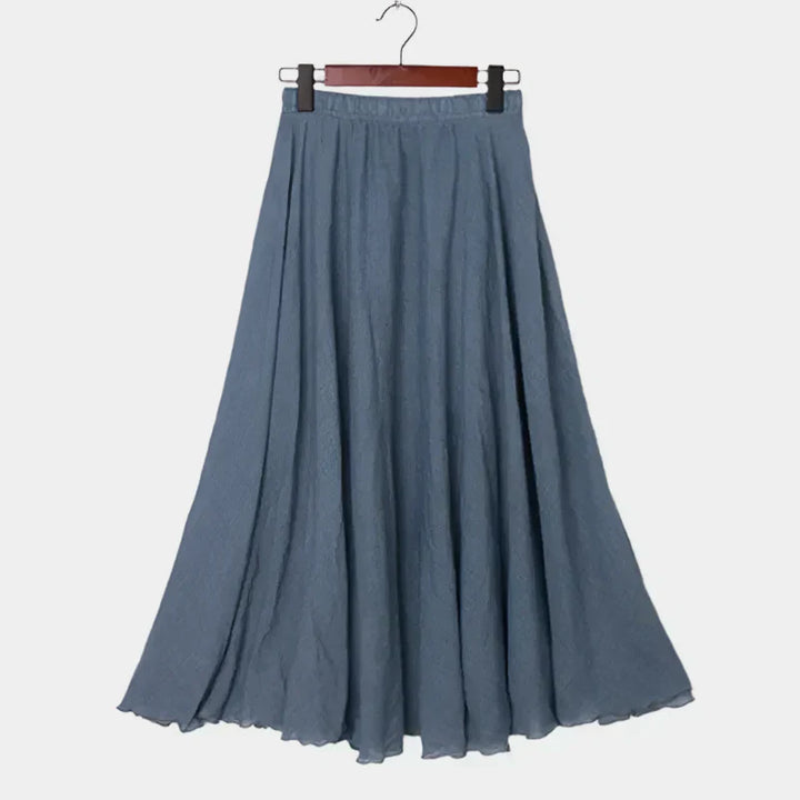 Falda Elegante de Cintura Alta