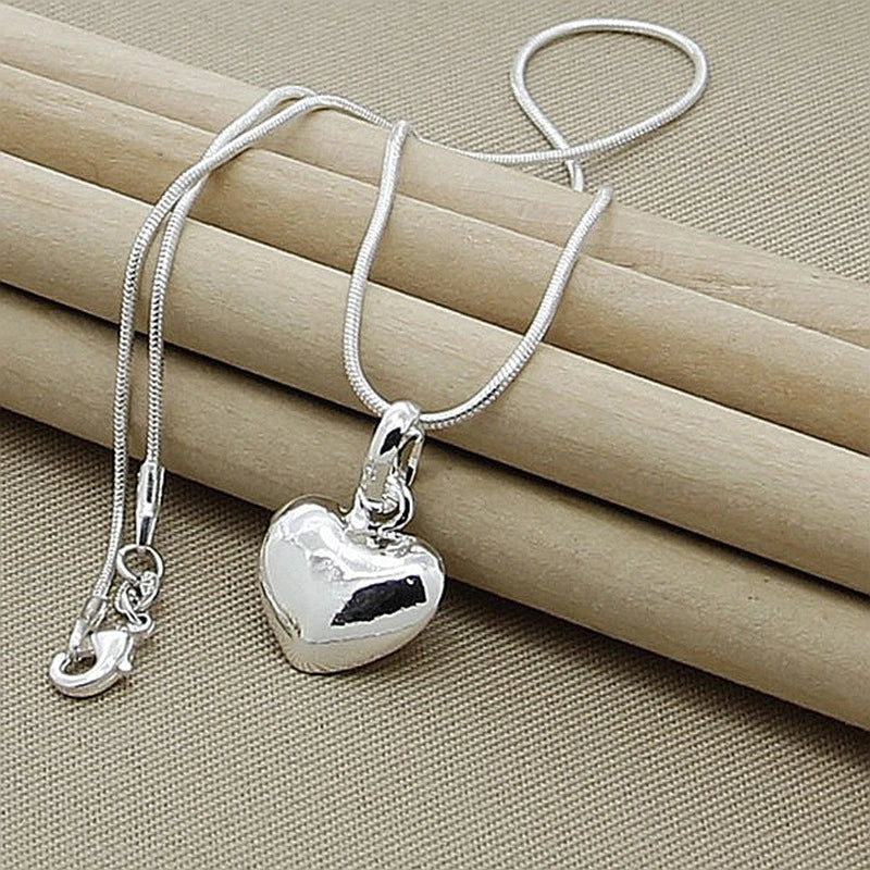 Collar Corazón de Plata