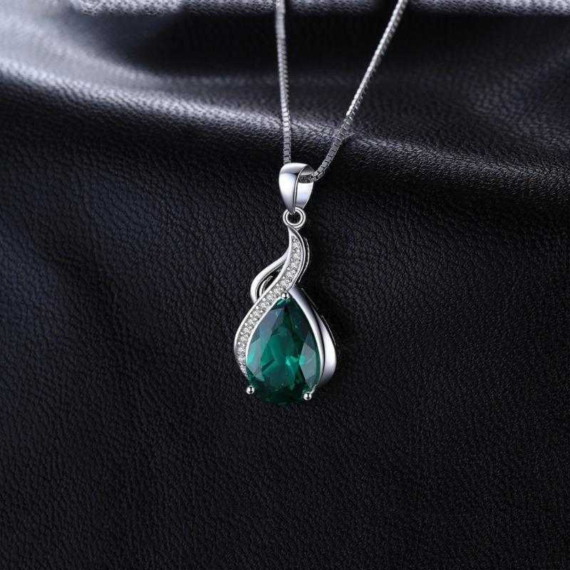 Collar Leonia con Piedra Esmeralda