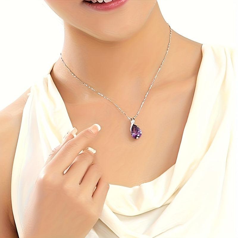 Collar "Verena" con amatista