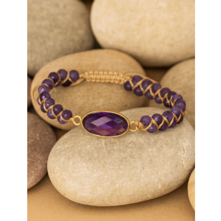 Brazalete de Amatista
