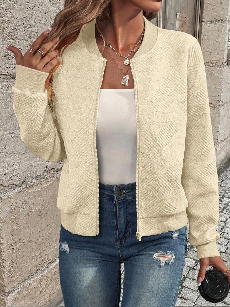 Dora - Chaqueta bomber estructurada
