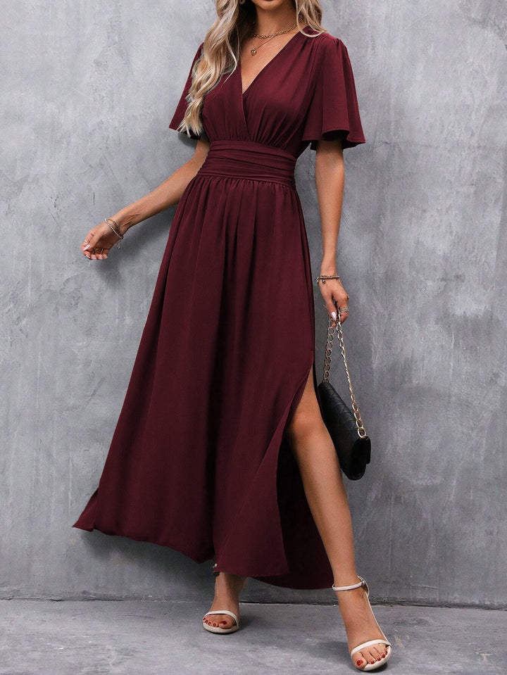 Eterna - Vestido Maxi Elegante Negro