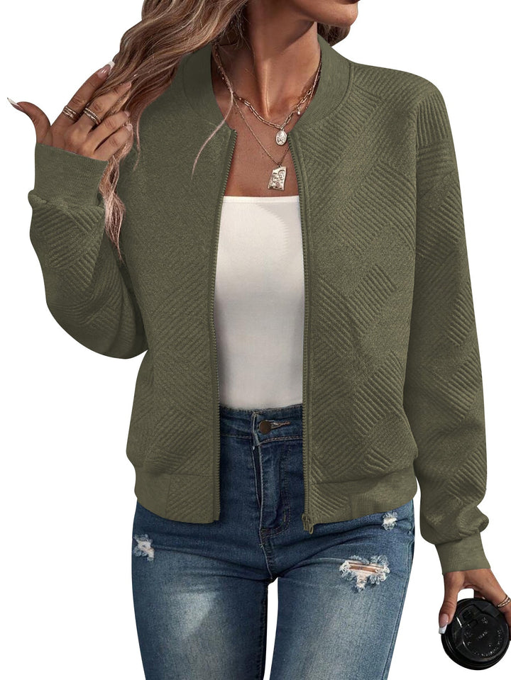 Dora - Chaqueta bomber estructurada