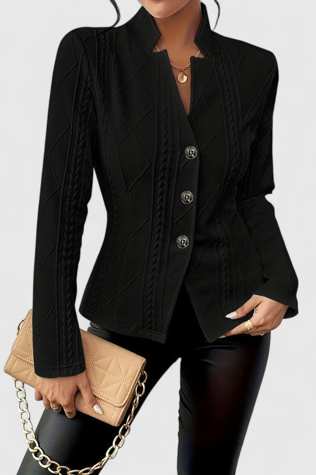 Georgia - Blazer en línea atemporal