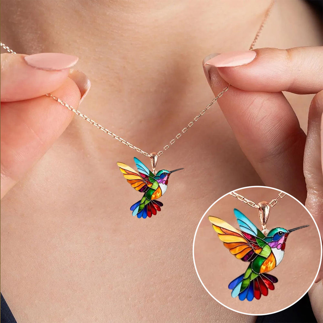 Hermosa Collar con Golondrina y Pendientes de Regalo – Oferta por Tiempo Limitado