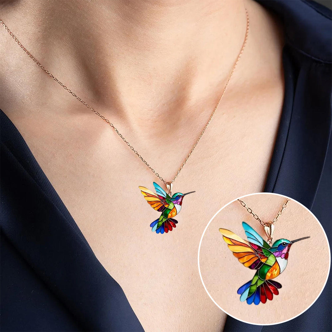 Hermosa Collar con Golondrina y Pendientes de Regalo – Oferta por Tiempo Limitado