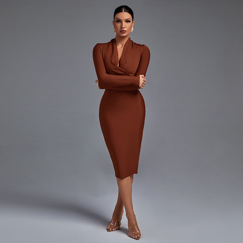 Samara - Vestido de Manga Larga