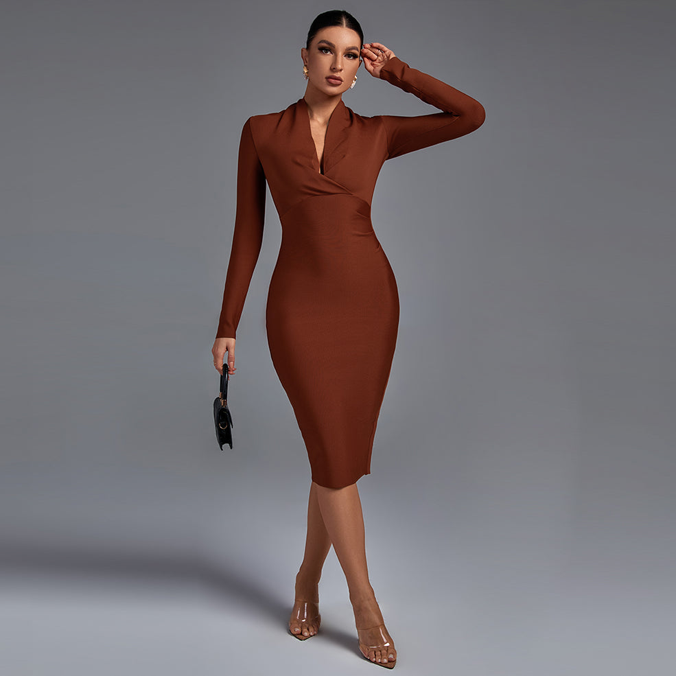 Samara - Vestido de Manga Larga