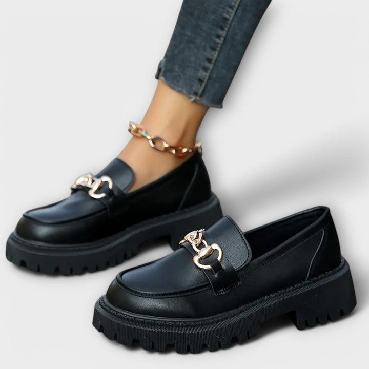 Zapatos de Mujer Plateau Loafer con Estilo de Bruja