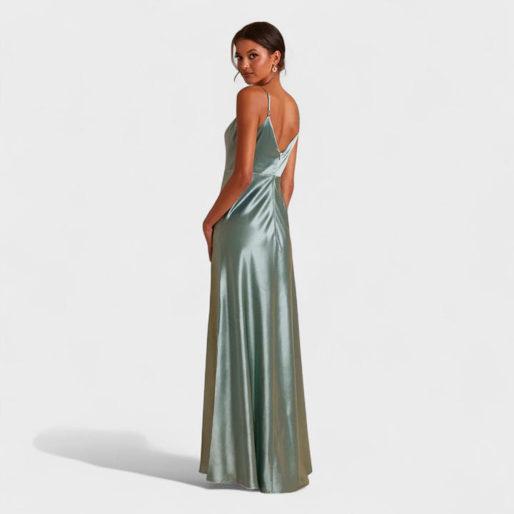 Lúcia - Vestido largo Satin