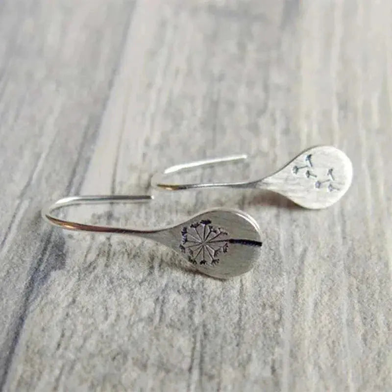 Pendientes de Encaje en Plata