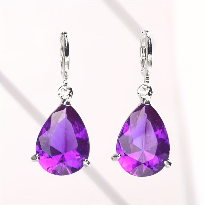 Pendientes Tania Amatista