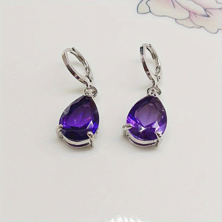Pendientes Tania Amatista