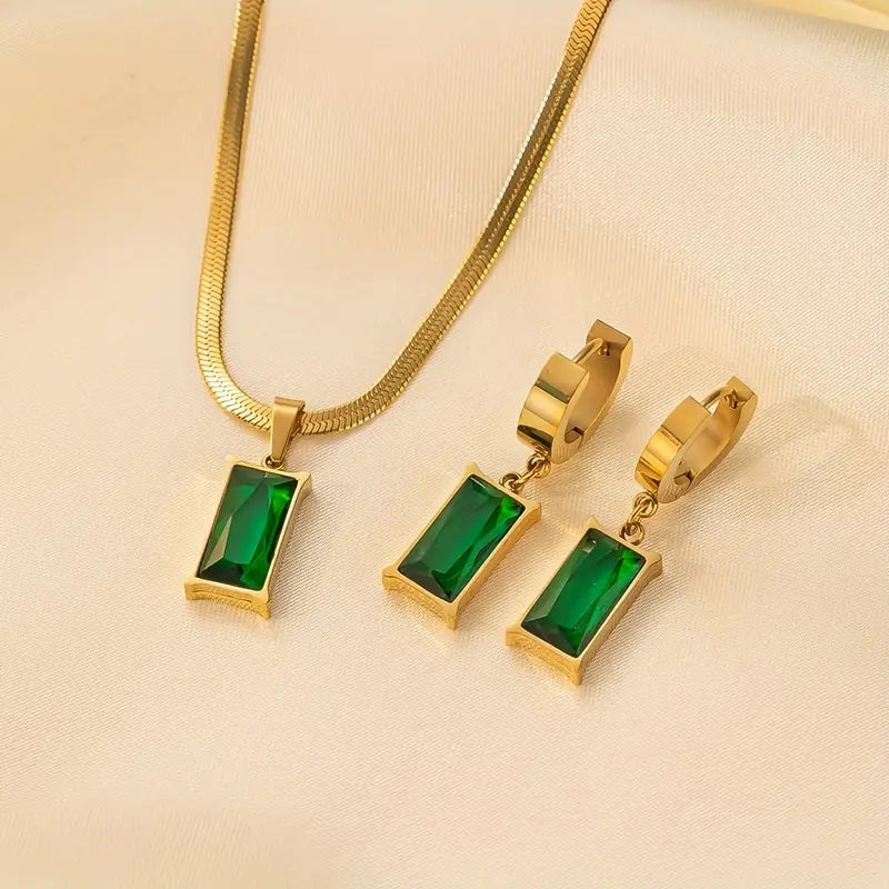 Colección de Joyas Lina Esmeralda