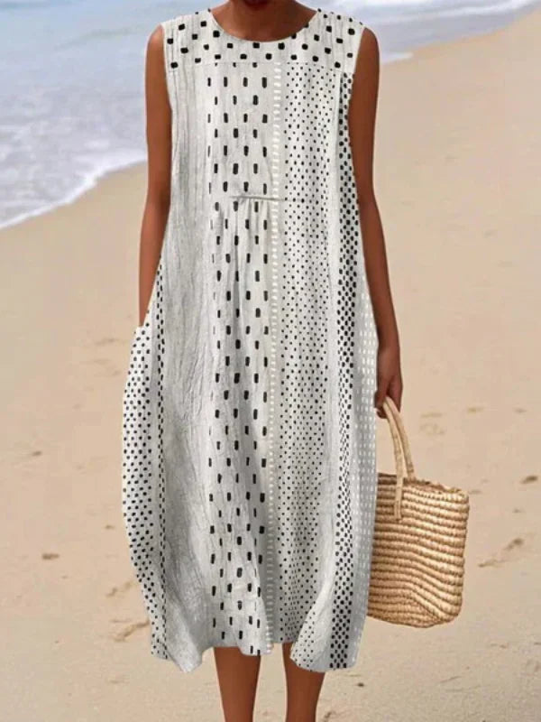 Joana - Vestido de Campo Bordado