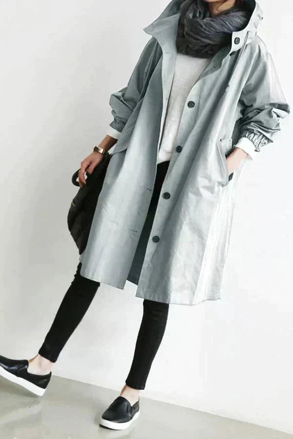 Dorotea - Abrigo Elegante e Impermeable