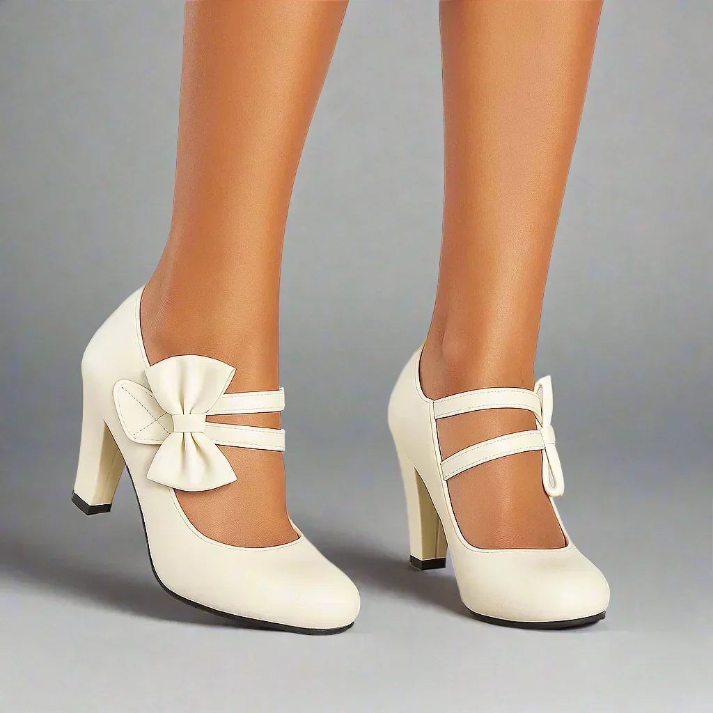 Bela - Tacones con Lazo