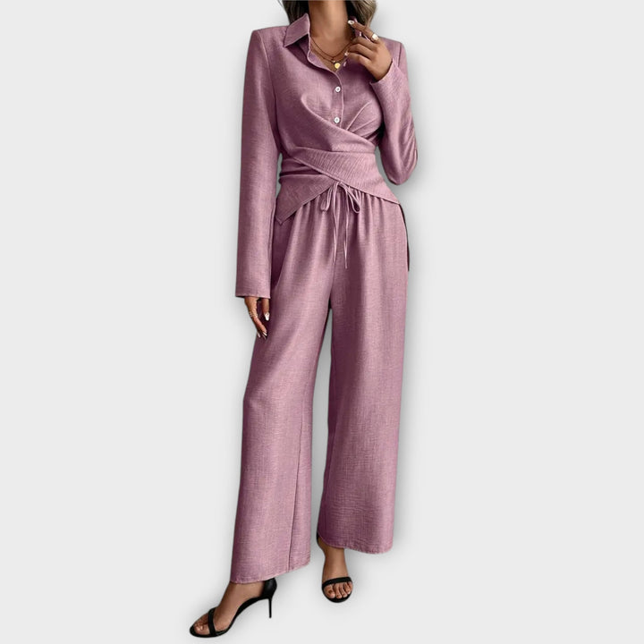 Lívia - Conjunto elegante de 2 piezas