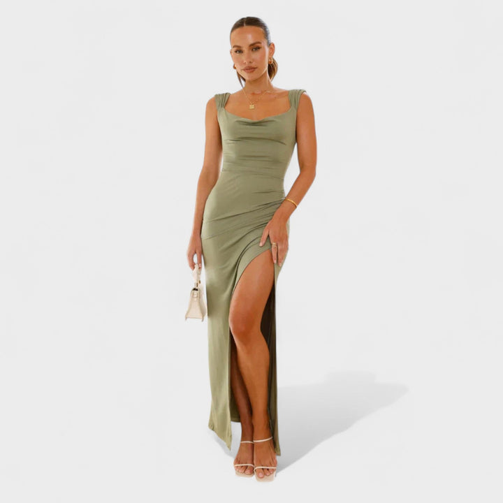 Sarela - Vestido largo con espalda descubierta