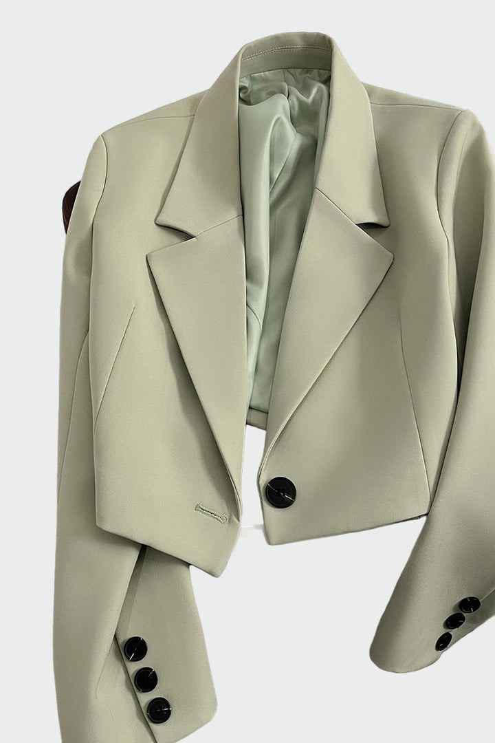 Blazer en línea sofisticada