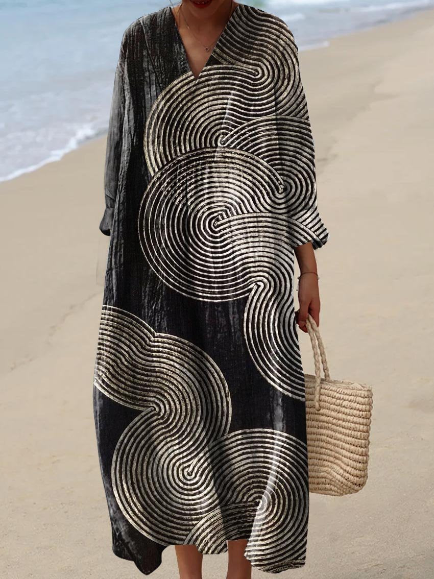 Lara - Vestido de Patchwork Bohemio